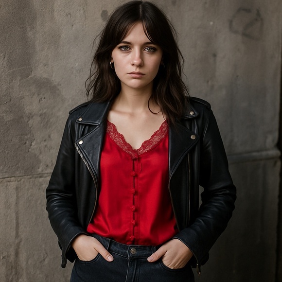 Victoria’s Secret Vintage Gold Label Scarlet Red Button Front Cami - Picture 1 of 8